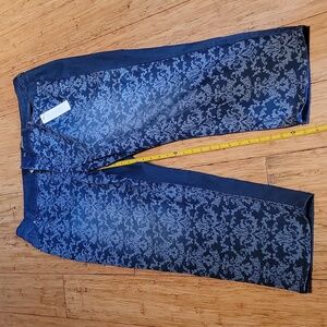 Chico's Blue Patterned Women Jeans